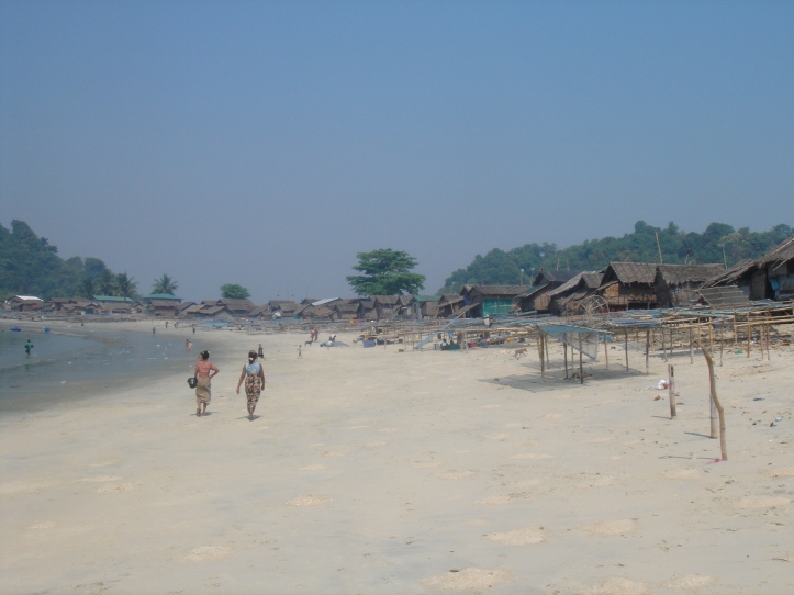 San Hlan fishing village.